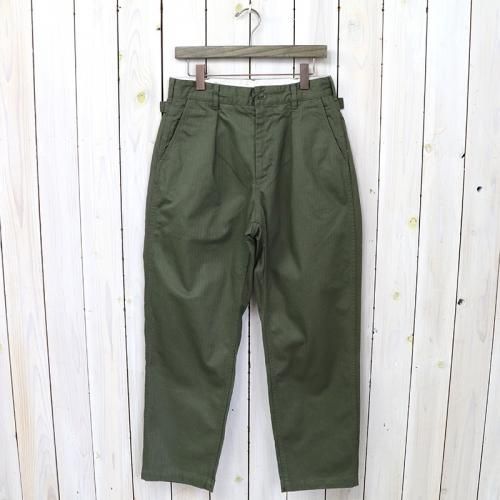 『Ground Pant-Cotton HB Twill』(Olive)