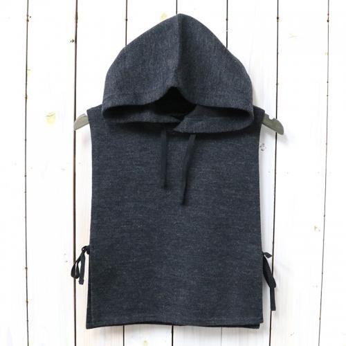 『Hooded Interliner-Poly Wool Jersey Knit』(Charcoal)