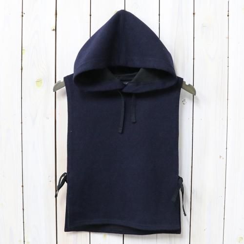 『Hooded Interliner-Poly Wool Jersey Knit』(Dk.Navy)