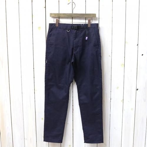 『Stretch Twill Tapered Pants』(Dark Parple)