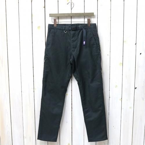 『Stretch Twill Tapered Pants』(Charcoal)