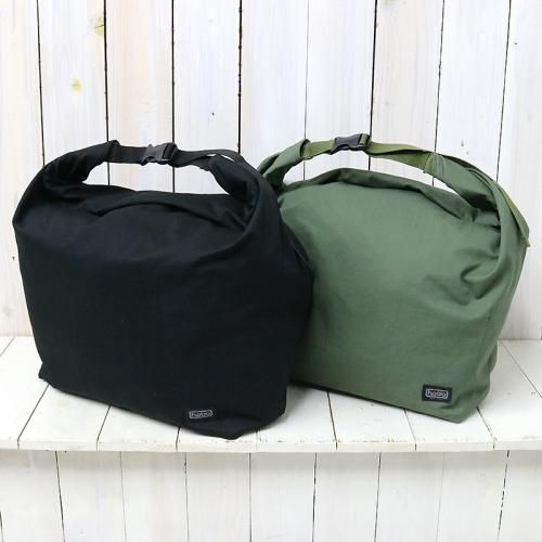『Cotton Twill Roll Top Bag』