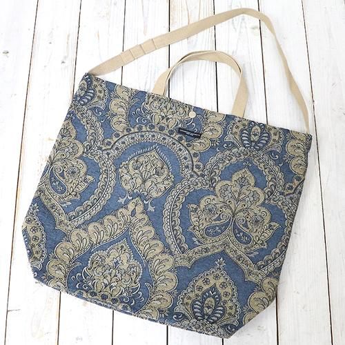 『Carry All Tote-Rug Jacquard』(Khaki/Navy)