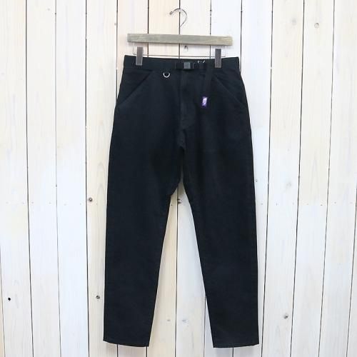 『Webbing Belt Denim Pants』(Black)