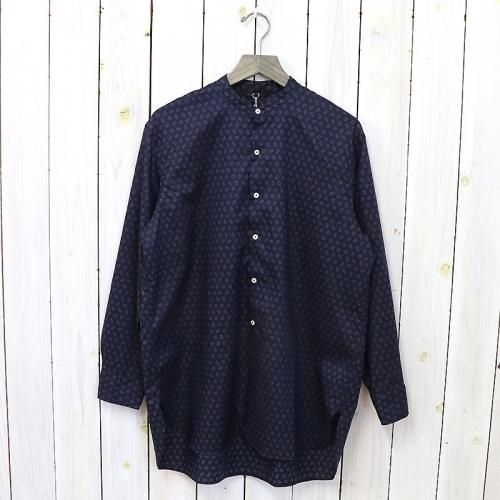 『Band Collar Shirt』(SQUARE DOT)