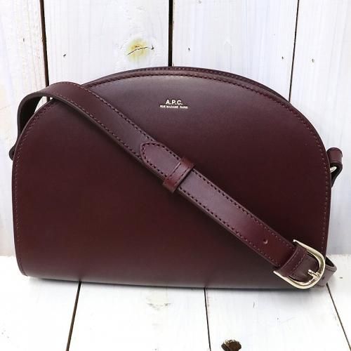 『ハーフムーンバッグ』(BORDEAUX)
