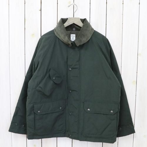『Carmel Down Jacket-Wax Coating』(Green)