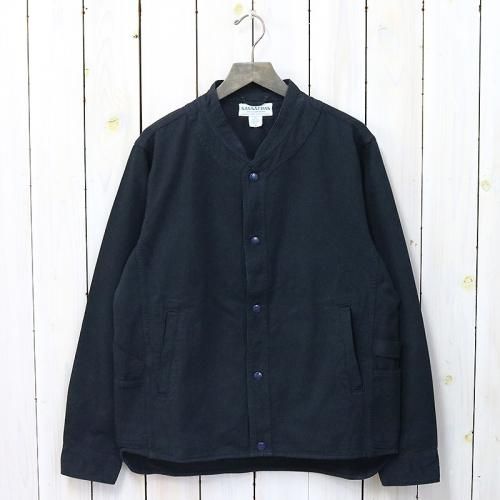 『VASE WALL JACKET(HEATHER STRIPE)』(NAVY)