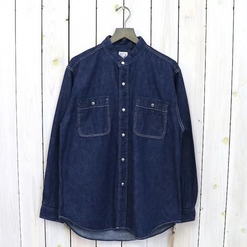 『STAND COLLAR LONG SLEEVE SHIRTS』(ONE WASH)