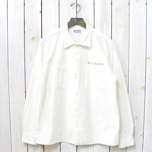 『WHITE CHAMBRAY WORK SHIRT STENCIL』(OFF WHITE)