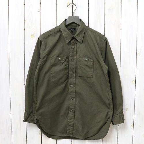 『Work Shirt-Fineline Twill』(Olive)