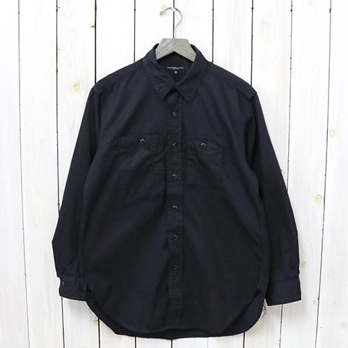 『Work Shirt-Fineline Twill』(Dk.Navy)