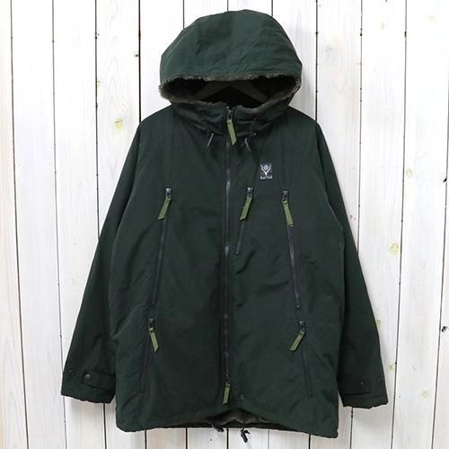 『Zipped Coat-Wax Coating』(Green)