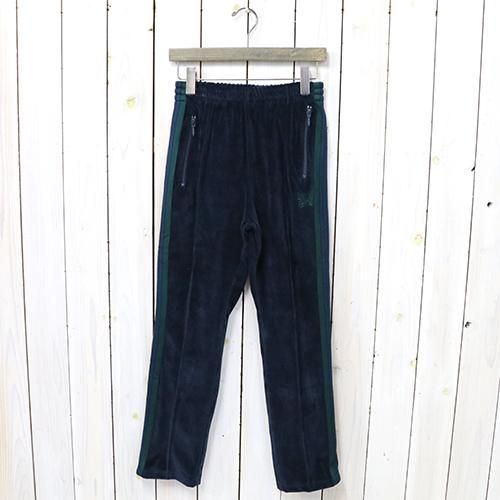 『Narrow Track Pant-C/Pe Velour』(Navy)