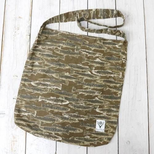 『Book Bag-Printed Flannel/Camouflage』(Trout)