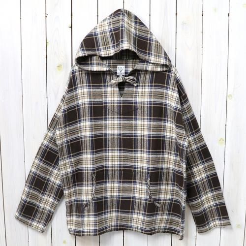 『Mexican Parka-Cotton Twill/Plaid』(Brown)