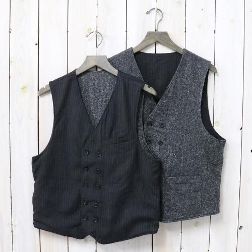 『Reversible Vest-Worsted Chalk St./HB』