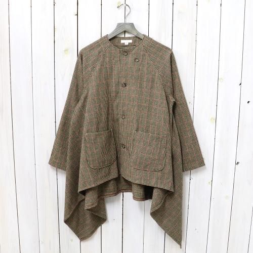 『No Collar Raglan Jacket-Gunclub Check』