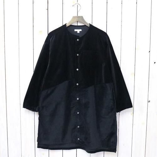 『Tunic Dress-Cotton Velveteen』(Black)