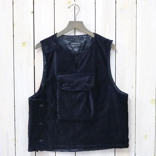 『Cover Vest-Cotton Velveteen』(Dk.Navy)