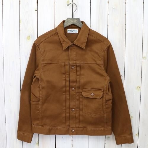 『GARDENER JACKET(PIQUE)』(BROWN)