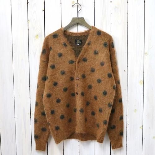 『Mohair Cardigan-Polkadot』(Brown)