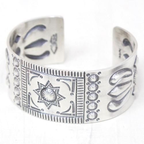 『Hogan Silver Bracelet Wide by STANLEY PARKER』