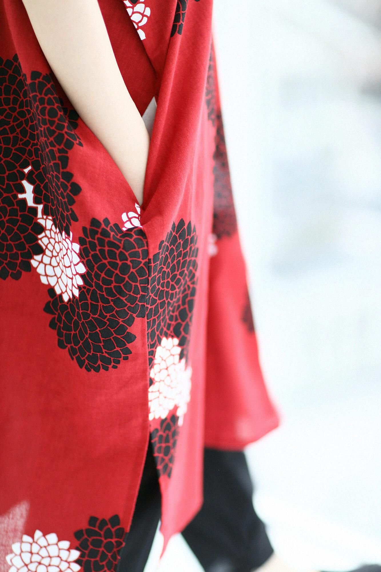 SOU・ SOU 知多木綿 文（ぶん）長方形衣 雲間に菊 - メルカリ