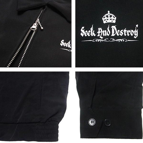 Seek Destroy シーク デストロイ 15th Logo コーチ ジャケット Seek Destroy シーク アンド デストロイ オフィシャルサイト