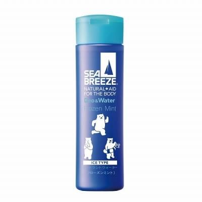 ノベルティ 販促品 粗品 景品用としてオススメなｓｅａ ｂｒｅｅｚｅ シーブリーズ デオ ウォーターアイスタイプ１６０ｍｌ フローズンミントの香り です