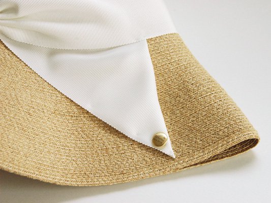 Athena New York アシーナ ニューヨーク | Risako Raffia リサコラフィア （Natural × White）ホワイト 白  定番 リボンハット 帽子 Hat 通販 - Fine online shop