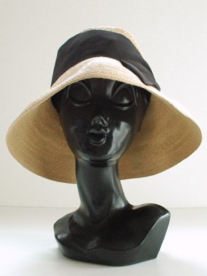 Athena New York アシーナ ニューヨーク | Risako Raffia リサコラフィア （Natural × Black）タン  ブラック 黒 定番 リボンハット 帽子 HAT 通販 - Fine online shop