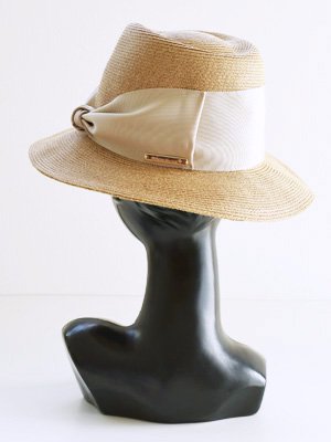 Athena New York アシーナ ニューヨーク | Camila カミラ （Tan × Sky Grey）スカイグレー ライトグレー ハット  中折れ帽 帽子 Hat 通販 - Fine online shop