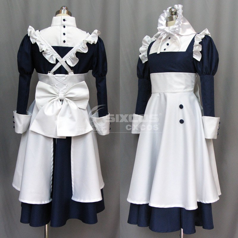 黒執事 メイリン 風 メイド戦闘服 コスプレ衣装 Black Butler