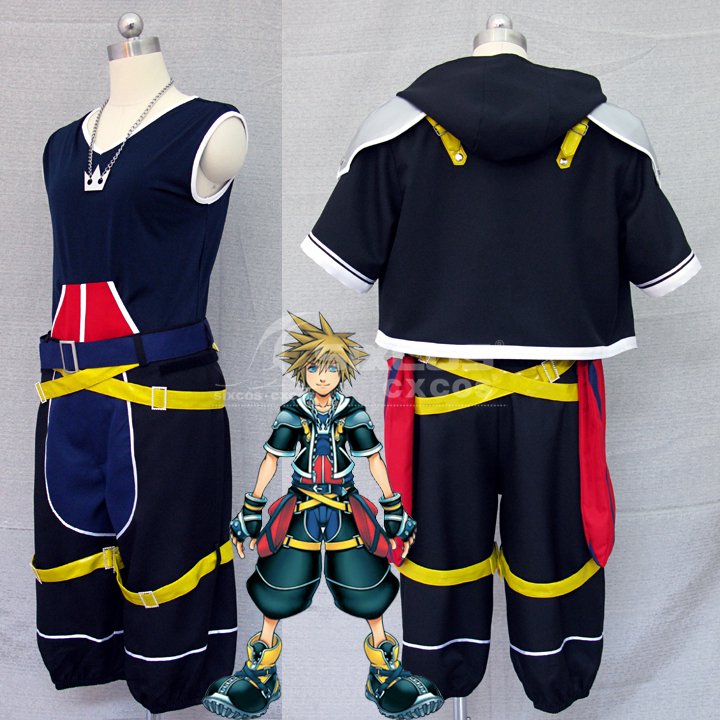 キングダムハーツ ソラ 風 コスプレ衣装 Kingdom Hearts - Sora