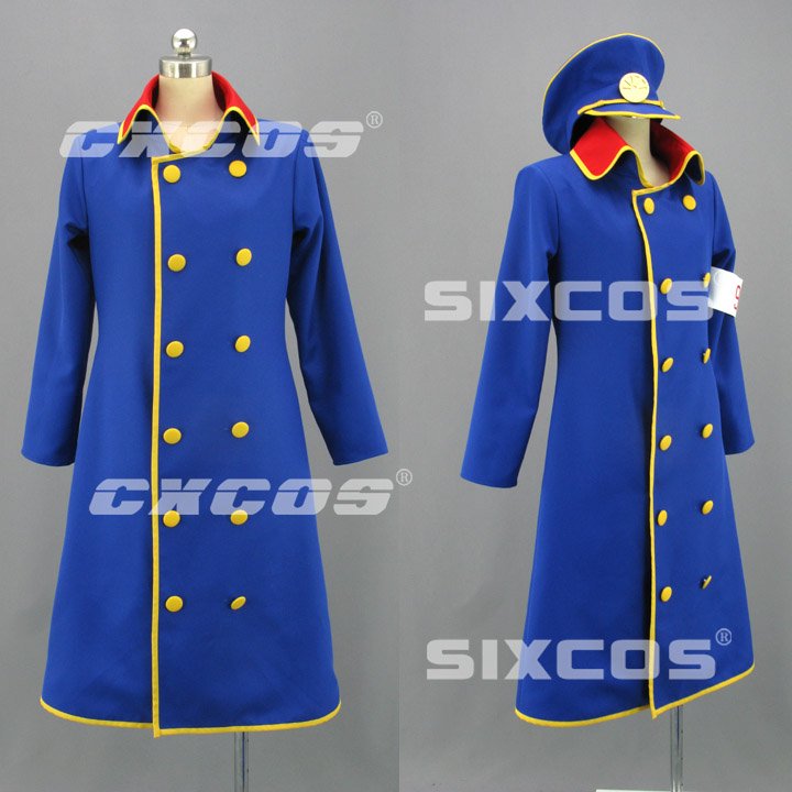 銀河鉄道999 車掌 風 コスプレ衣装 Galaxy Express 999-Conductor Cosplay Costume