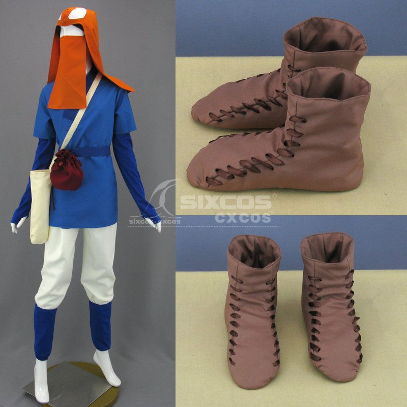 もののけ姫 アシタカ 風 コスプレ衣装 Princess Mononoke-Ashitaka Cosplay Costume