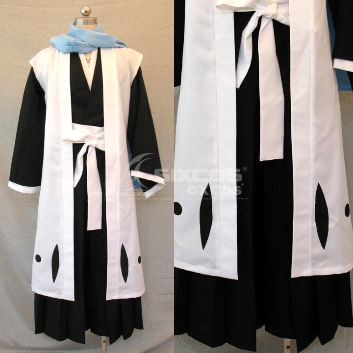 Bleach ブリーチ 羽織 六番隊 朽木白哉 風 コスプレ衣装 Kuchiki