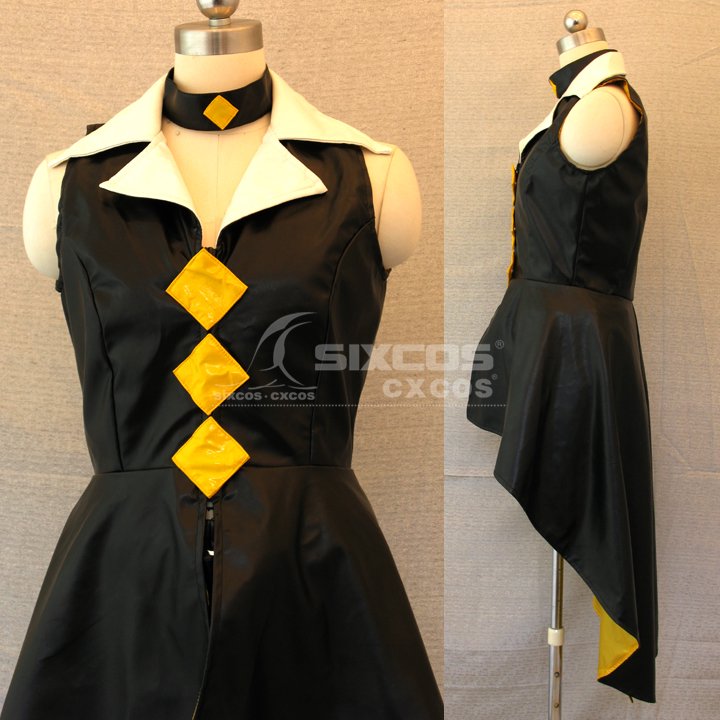 しゅごキャラ ほしな歌唄 ダークエンジェル 風 コスプレ Shugo Chara - Dark Jewel Cosplay Costume