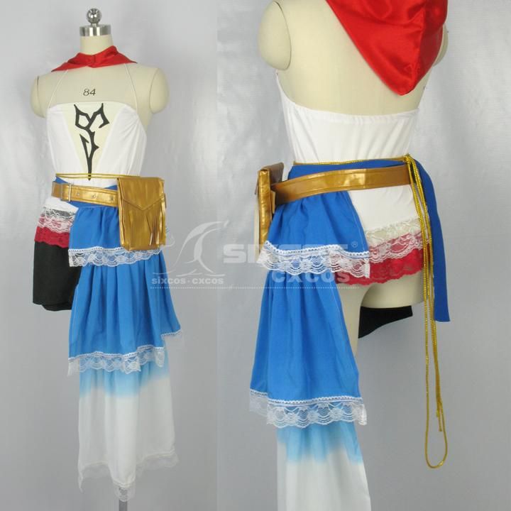 Final Fantasy ファイナルファンタジー ユウナ 風 コスプレ衣装 Yuna Cosplay Costume