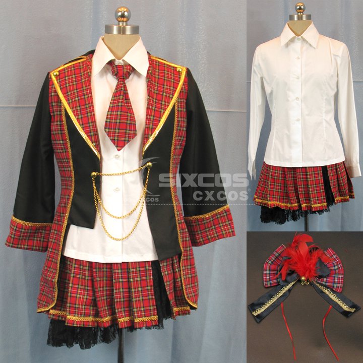 AKB48 前田敦子 風 コスプレ衣装 School Uniform Cosplay Costume