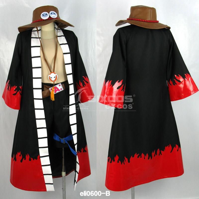 One Piece ワンピース アラバスタ編 ポートガス D エース 風 コスプレ衣装 Ace Cosplay Costume