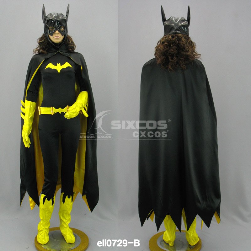 バットマン Batgirl 女性用 風 コスプレ衣装 Batman Cosplay Costume