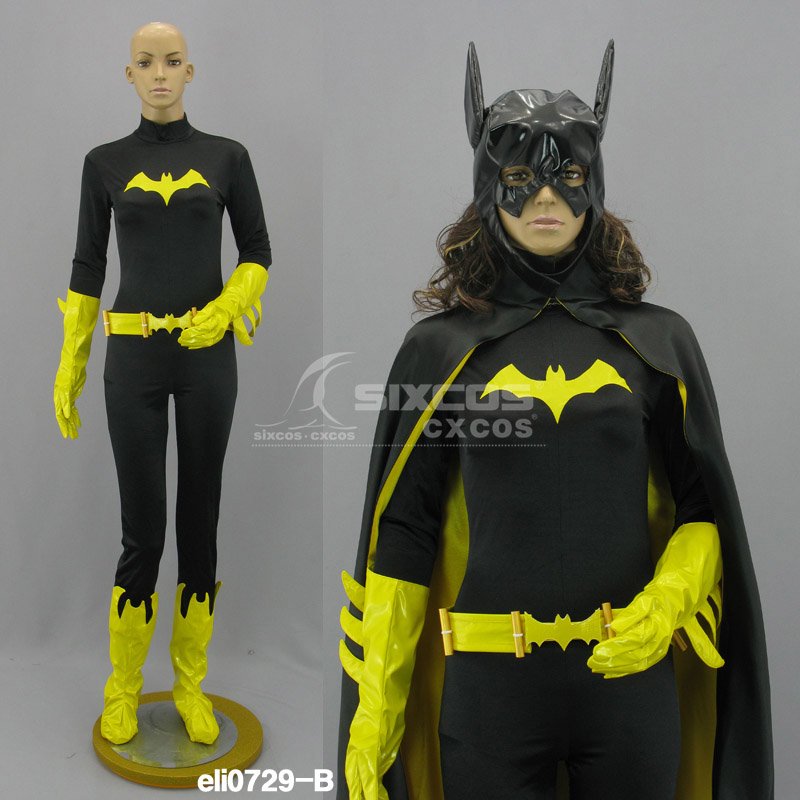 バットマン Batgirl 女性用 風 コスプレ衣装 Batman Cosplay Costume