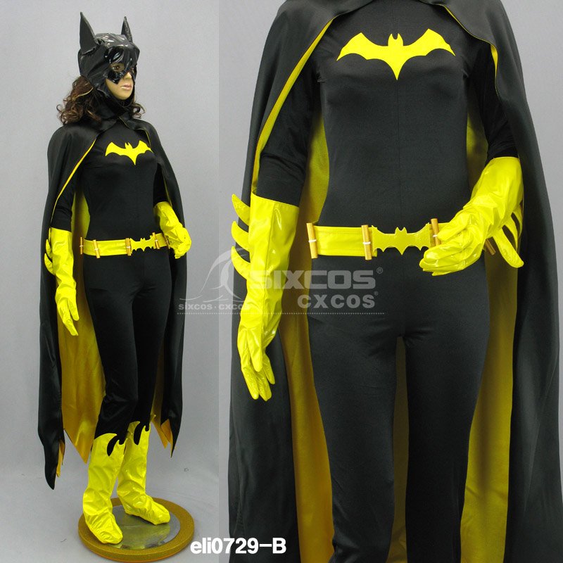 バットマン Batgirl 女性用 風 コスプレ衣装 Batman Cosplay Costume