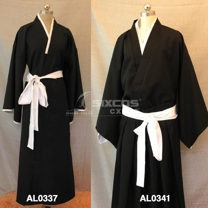 BLEACH ブリーチ 黒崎一護 風 死覇装 コスプレ衣装 Kurosaki Soul