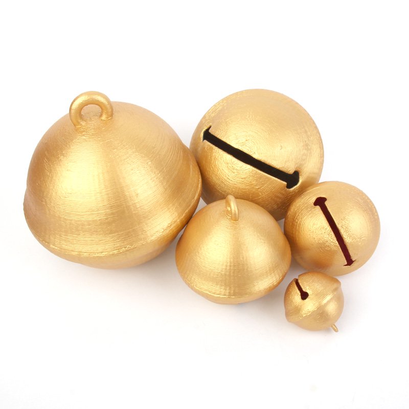 超大鈴 大きなすず コスプレ用 道具 金色 腰飾り 髪飾り アクセサリー Small Big Bell Cospaly Props Accessory Ornament