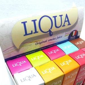 電子タバコ用LIQUA 10ml バラエティフレーバー（10本セット）