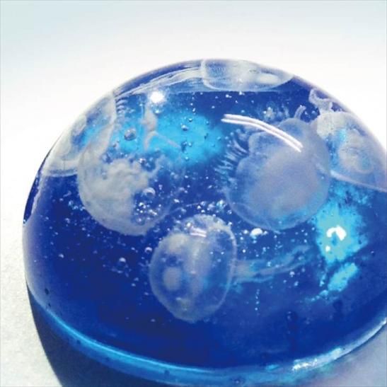 Resin Club レジンクラブ レジン 封入 シール 埋め込みレジンシール クラゲ ホワイト 3枚 ジェリーフィッシュ くらげ 海月 生き物 マリン 海 水族館 ステッカー ハンドメイド アクセサリー パーツ レジン用品のネット通販 紗や工房