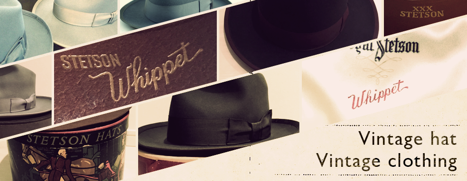 60s〜 vintage beaver hat  (RESISTOL)
